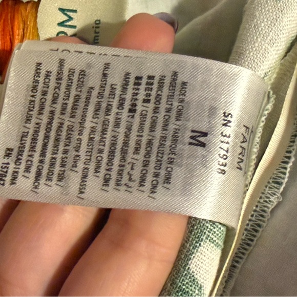 Farm Rio Linen Pants - Picture 6 of 7